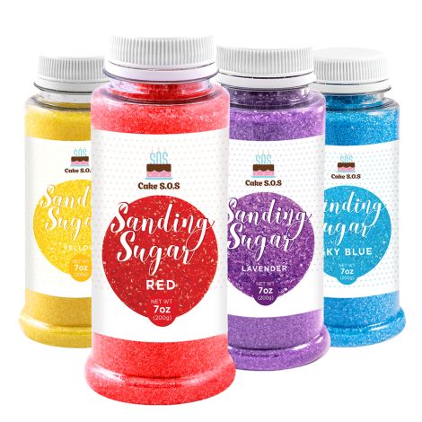 Summer Collection - Yellow, Orange, Sky Blue, Lavender, 7 oz.