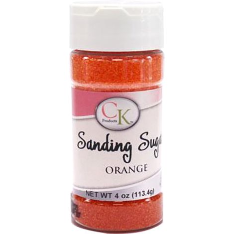 4 oz Sanding Sugar - Orange