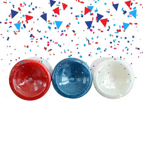 Patriotic Collection - Blue, Red, White, 7 oz.