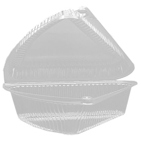 Pie Wedge Container, 6 ct