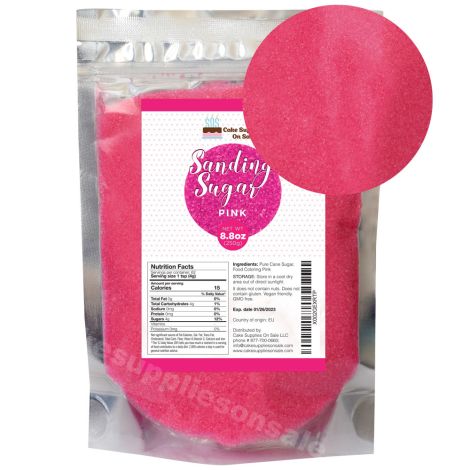 Sanding Sugar Pink 8.8 oz