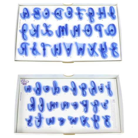 PME Alphabet Fun Fonts Letter Stamping Set