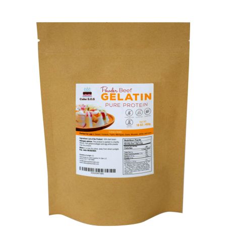 Beef Powder Gelatin, 16 oz