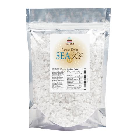 Premium Atlantic Sea Salt - Coarse Grain 16 oz.