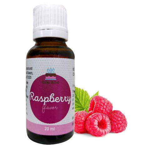 Raspberry Flavor, 0.68 oz (20 ml.)