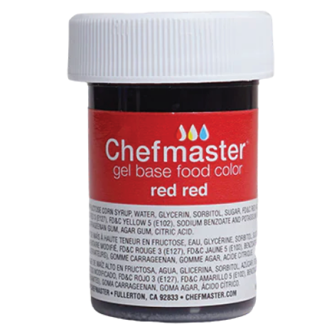 Gel Food Color Red Red - 1 oz