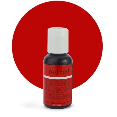 Liqua-Gel Food Color Red Red .70 oz  