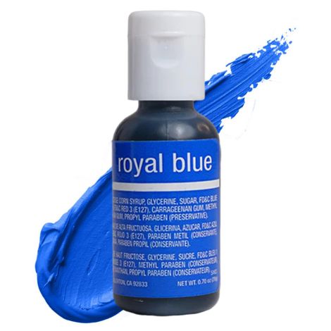 Liqua-Gel Food Color Royal Blue .70 oz  