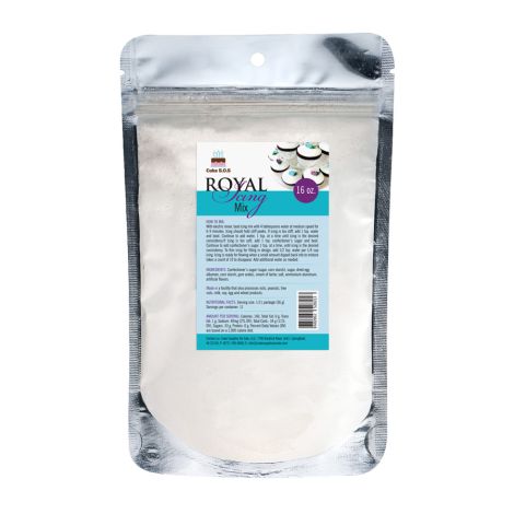 Royal Icing Mix White, 1 pound Bag