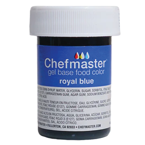 Gel Food Color Royal Blue - 1 oz