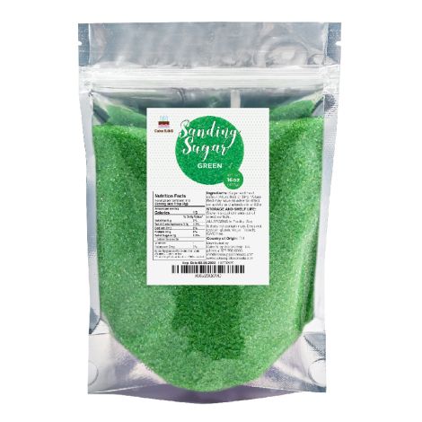 Sanding Sugar Green 16 oz