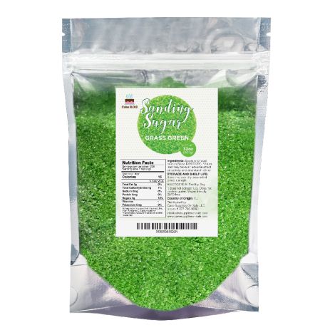 Sanding Sugar Grass Green, 32 oz
