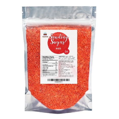 Sanding Sugar Red, 32 oz