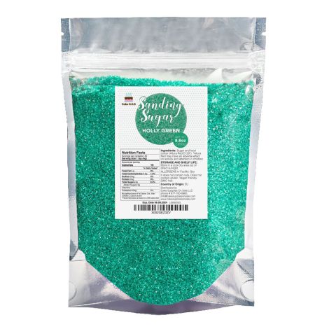 Sanding Sugar Holly Green 8.8 oz
