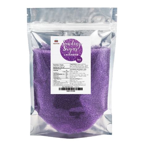 Sanding Sugar Lavender 16 oz