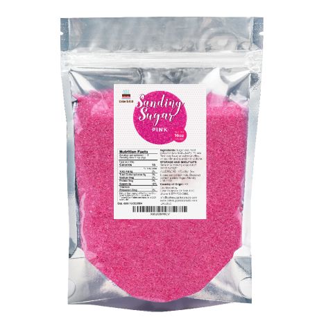 Sanding Sugar Pink 16 oz
