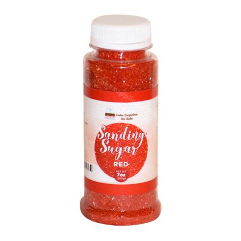 Sanding Sugar Red 7 oz