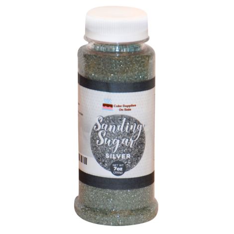 Sanding Sugar Silver 7 oz