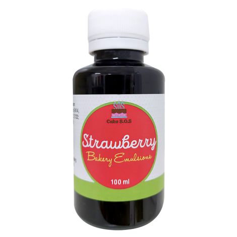 Strawberry Emulsion, 3.38 oz (100 ml)