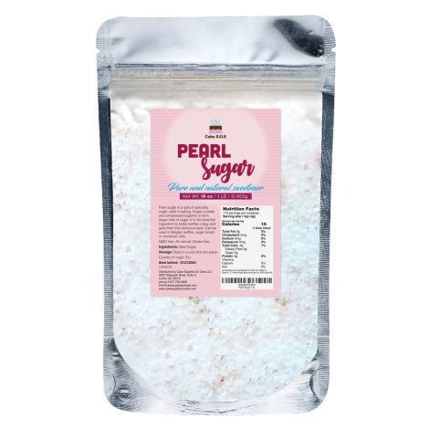 Pearl Sugar 16 oz. by Cake S.O.S