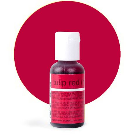 Liqua-Gel Food Color Tulip Red .70 oz  