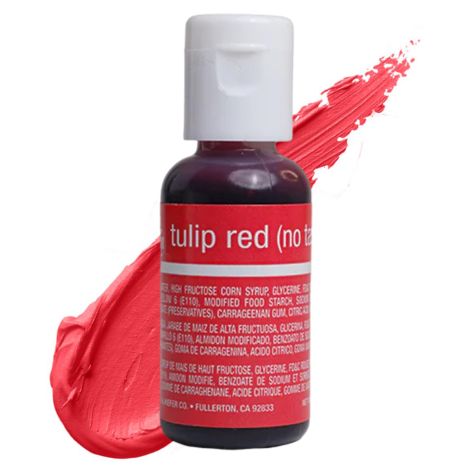 Liqua-Gel Food Color Tulip Red .70 oz  