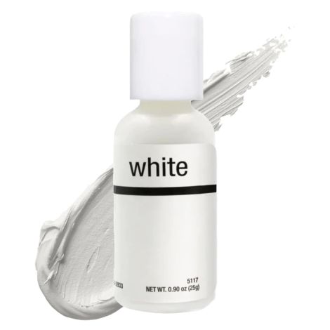 Liqua-Gel Food Color Bright White .90 oz  
