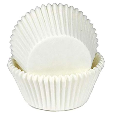 White Baking Cups 2-3/4 x 1-1/4", 500 ct.