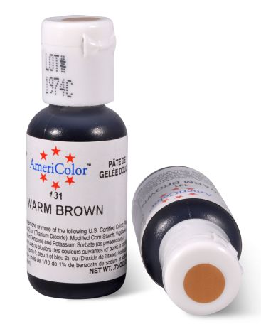 Americolor Warm Brown 3/4 oz