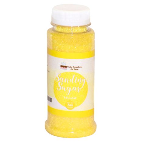 Sanding Sugar Yellow 7 oz