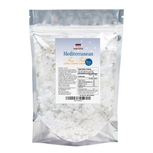 Mediterranean Sea Salt, Extra Coarse Grain 1 lb.