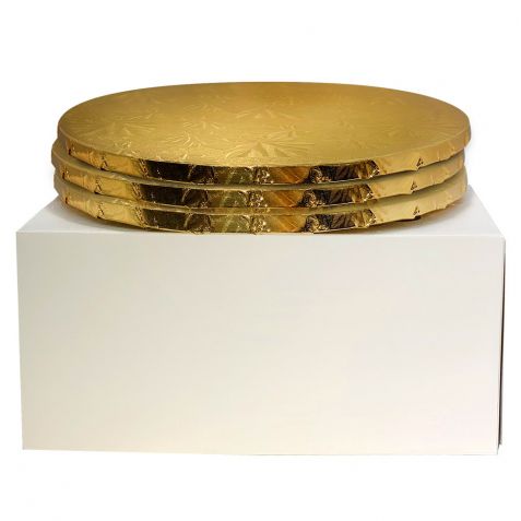 12" Combo Pack With 1/2" Round Gold Drum, 3 ct.