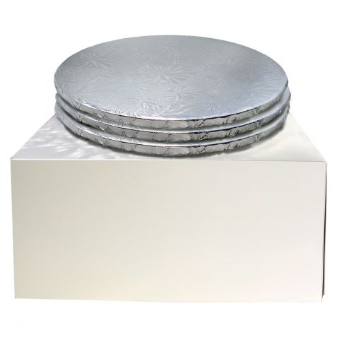 12" Combo Pack With 1/2" Round Silver Drum, 3 ct.