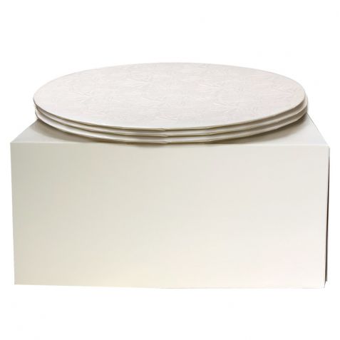 12" Combo Pack With 1/4" Round White Drum, 3 ct.