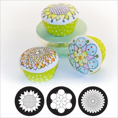 Cupcake/ckie Texture Tops - Whimsy Blooms