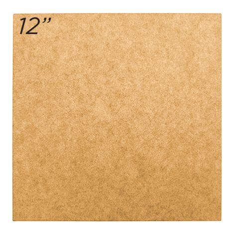 Masonite Cake Board 12" Square
