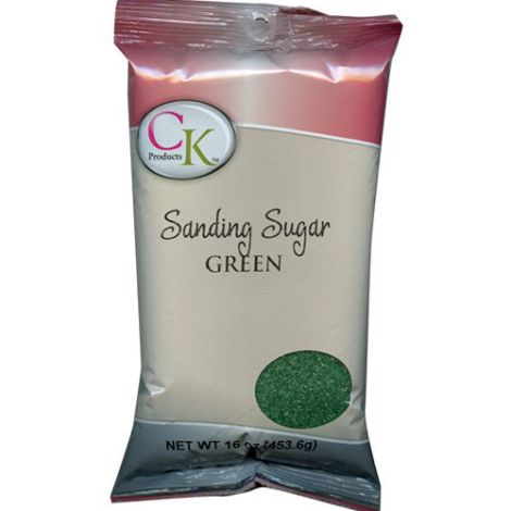 16 Oz Sanding Sugar - Green
