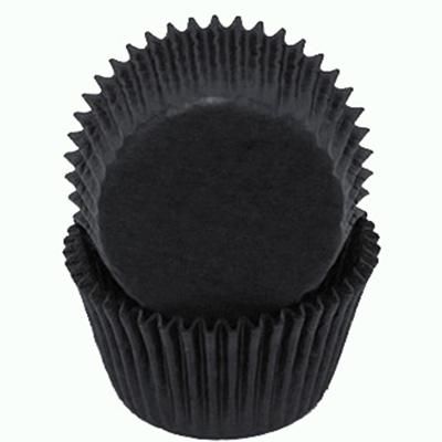 Black Baking Cups, Count of 500