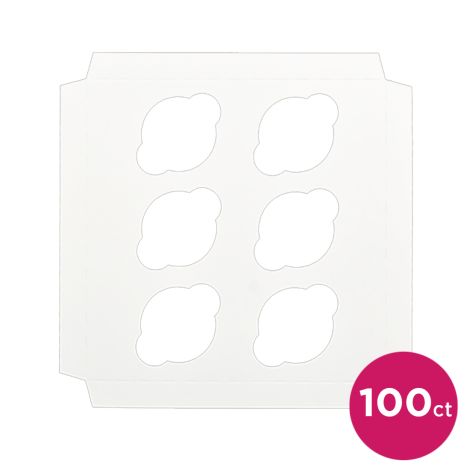 6 Count Cupcake Insert 100 ct
