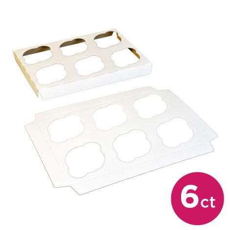 6 Count Mini Cupcake Inserts 6 ct
