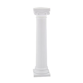 5" Grecian Pillars White
