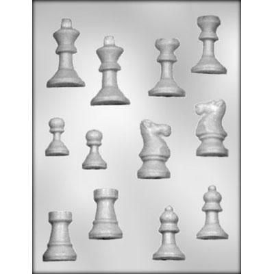 Chess Pieces Choc Mold
