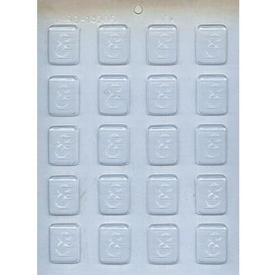 1-1/4" Initial E Mint Choc Mold