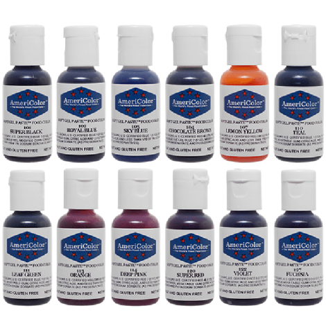 Americolor .75 Soft Gel Paste 12 Color Student Kit 1