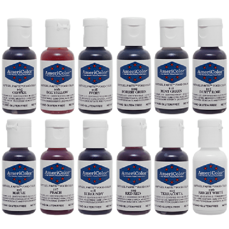 Americolor .75 Soft Gel Paste 12 Color Student Kit 2