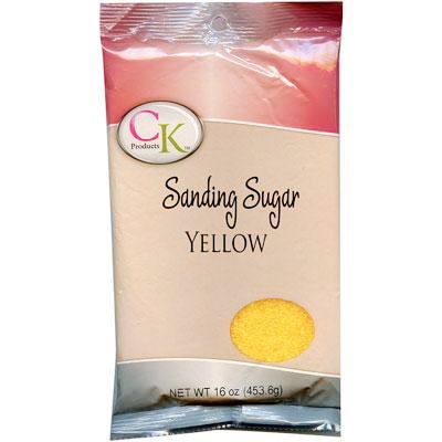 16 Oz Sugar Crystals - Yellow
