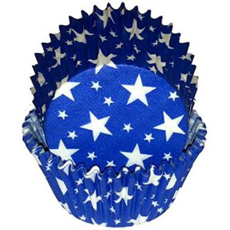 Blue With White Stars Baking Cups, 500 ct.