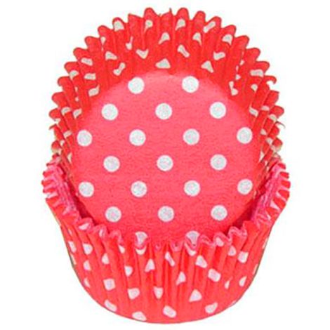 Red Polka Dot Baking Cups, 500 ct.
