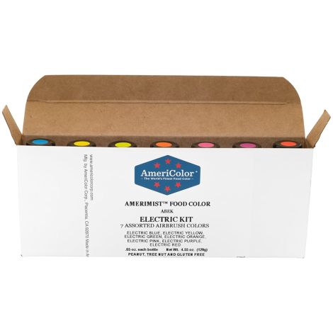 AmeriMist 0.65 Airbrush, 7 Color Electric Kit
