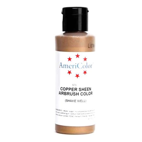 Amerimist Airbrush Color Copper Metalic Sheen 4.5 oz